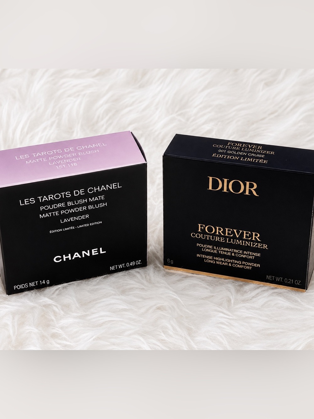 Limited Edition Dior Luminizer + Limited Edition Chanel Blush NEW PC